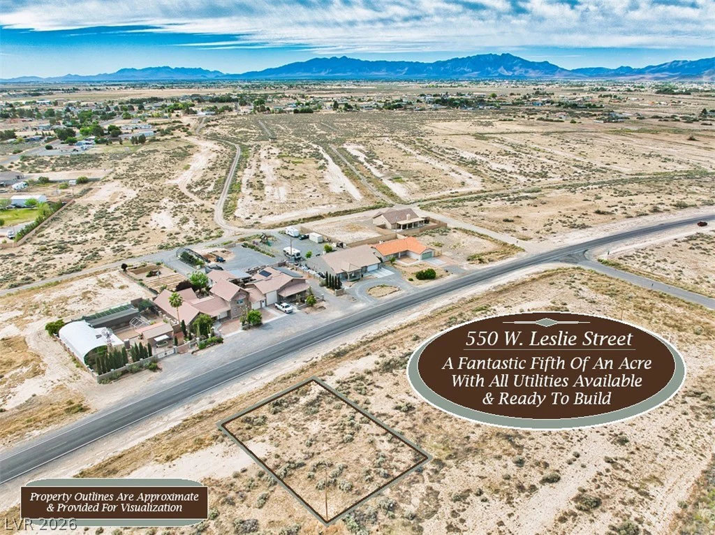 550 Leslie, Pahrump, NV 89060