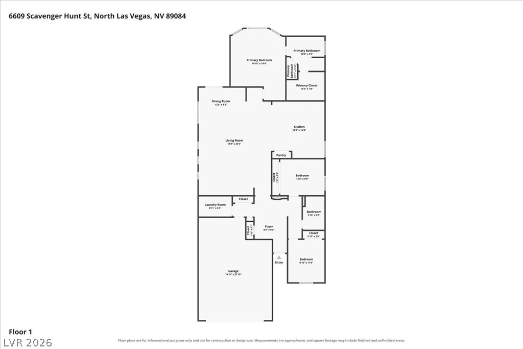 6609 Scavenger Hunt, North Las Vegas, NV 89084