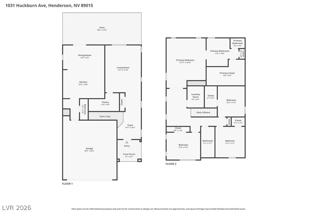 1031 Huckburn, Henderson, NV 89015