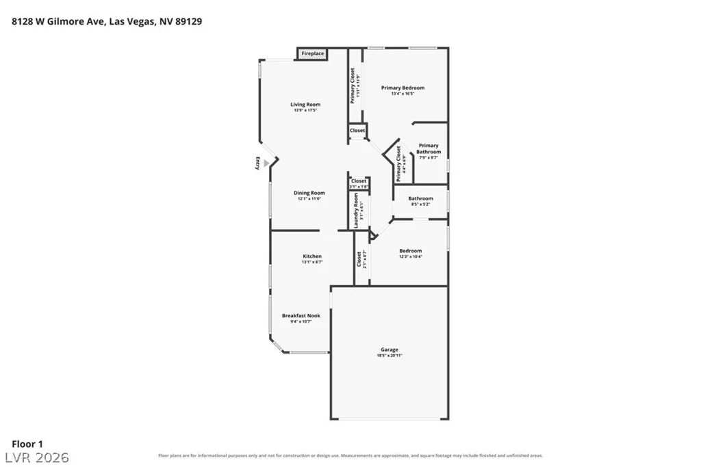 8128 Gilmore, Las Vegas, NV 89129
