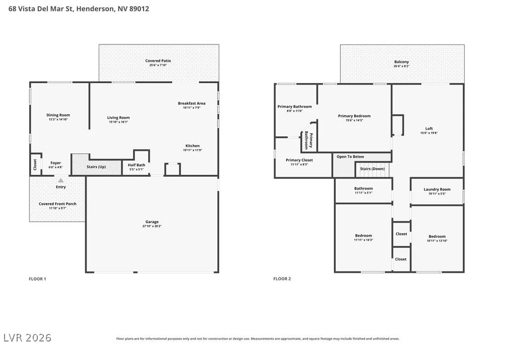 68 Vista Del Mar, Henderson, NV 89012