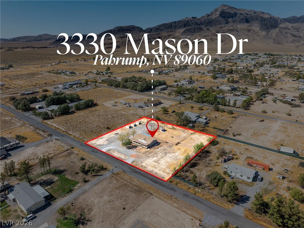 3330 Mason, Pahrump, NV 89060
