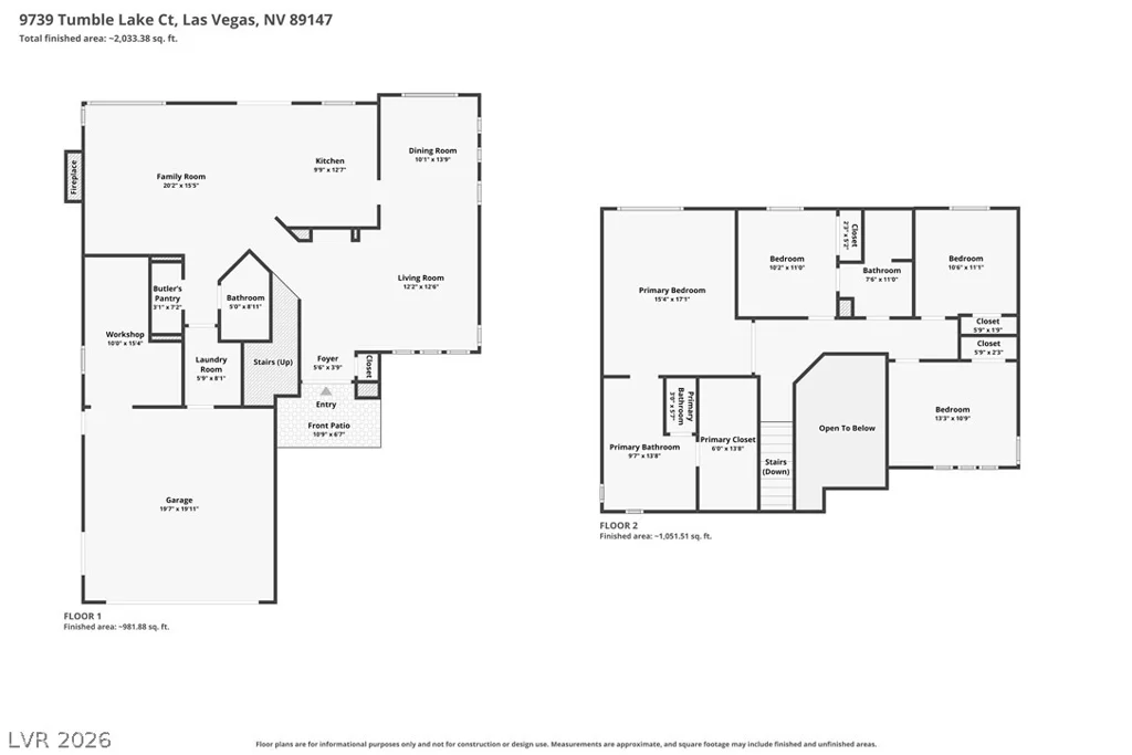 9739 Tumble Lake, Las Vegas, NV 89147
