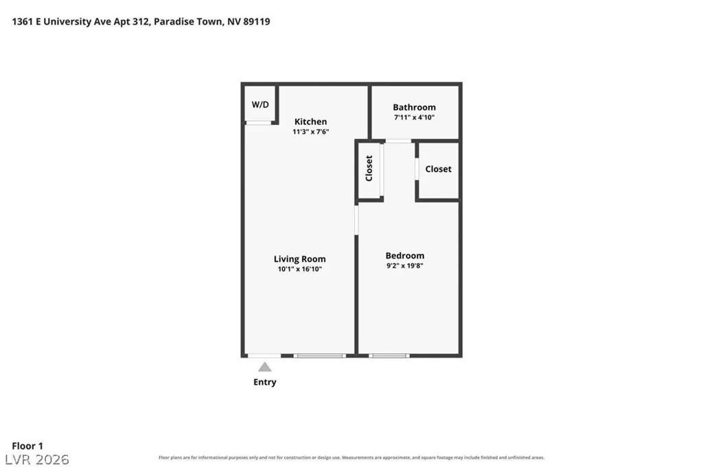 1361 University, Las Vegas, NV 89119