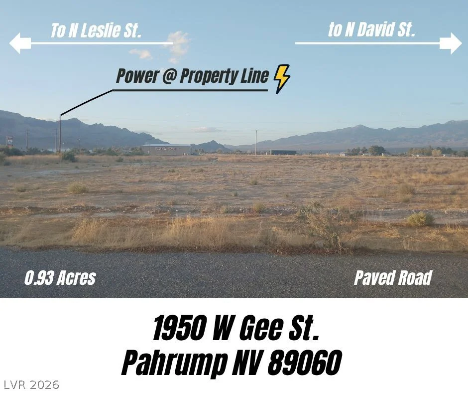 1950 Gee, Pahrump, NV 89060