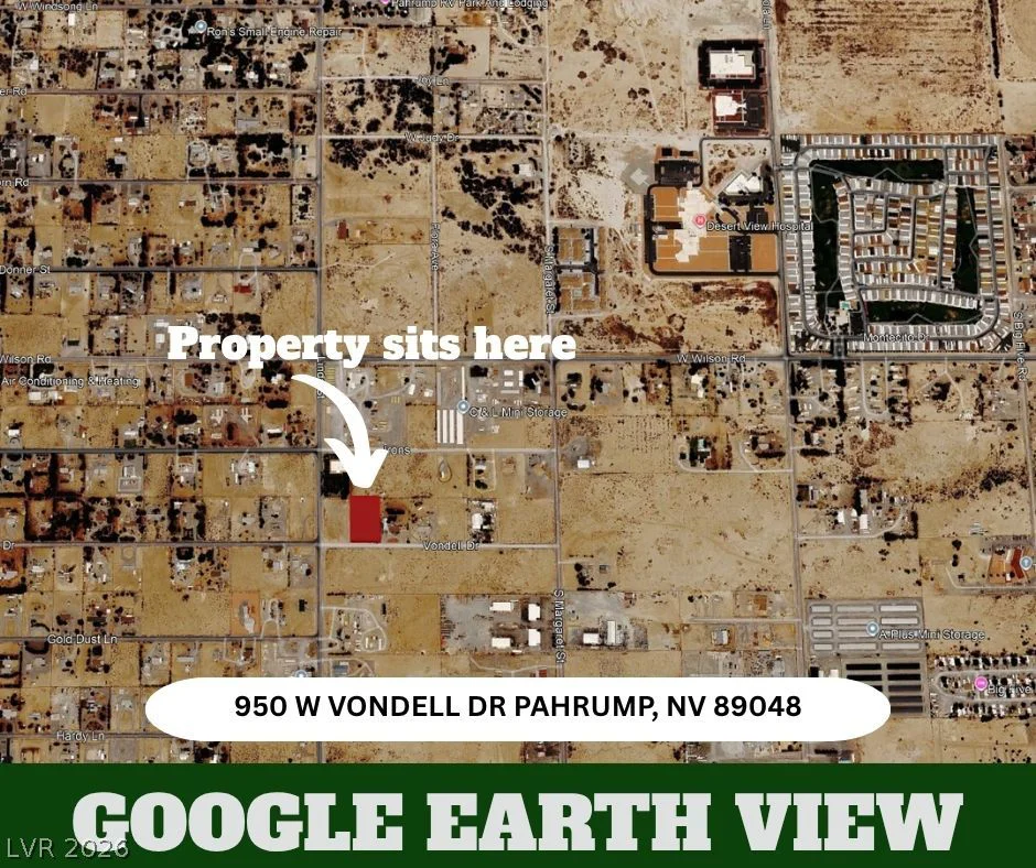 950 Vondell, Pahrump, NV 89048