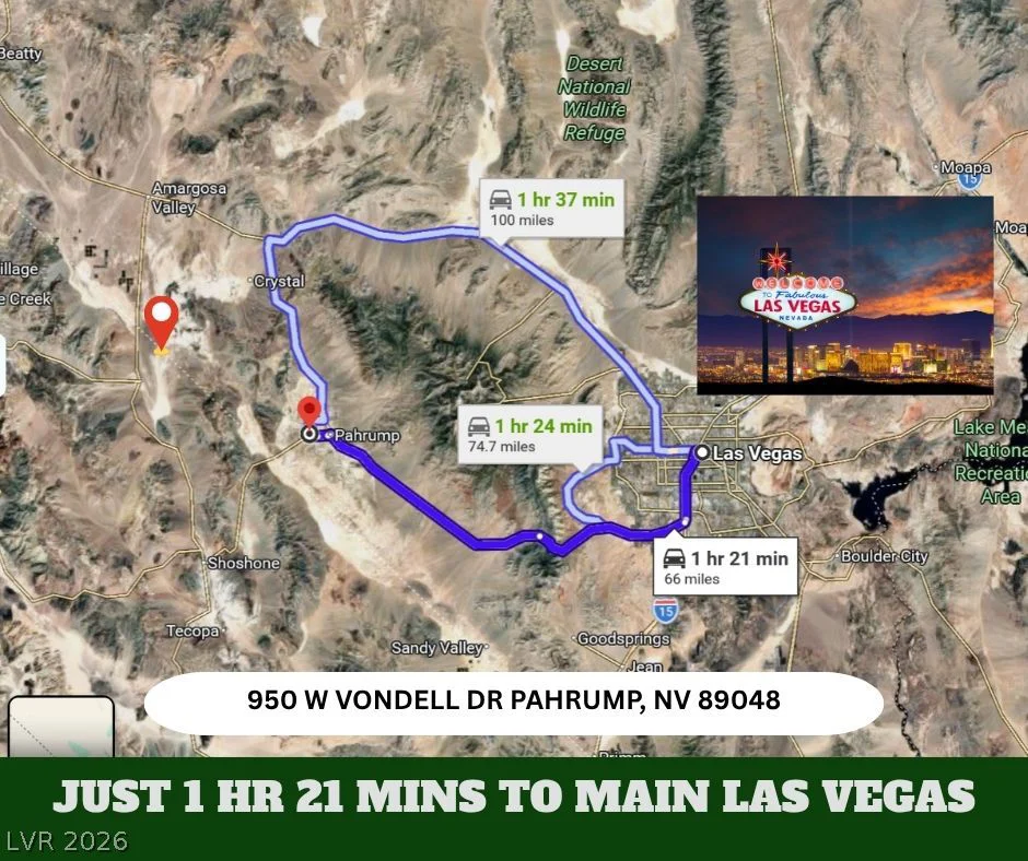 950 Vondell, Pahrump, NV 89048