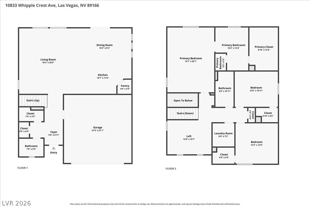 10833 Whipple Crest, Las Vegas, NV 89166