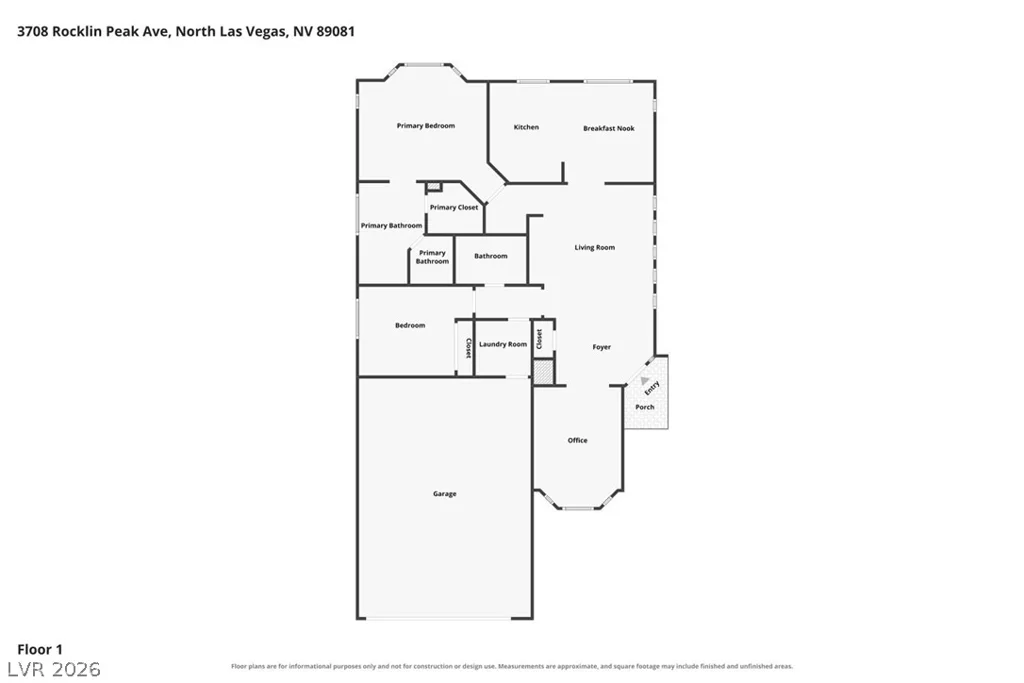 3708 Rocklin Peak, North Las Vegas, NV 89081