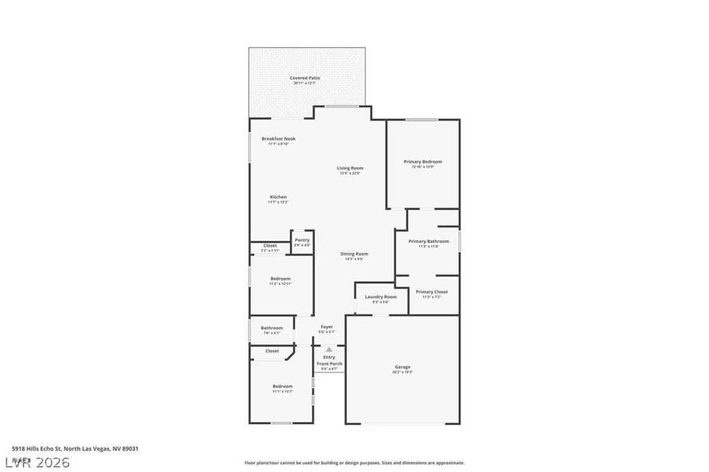 5918 Hills Echo, North Las Vegas, NV 89031