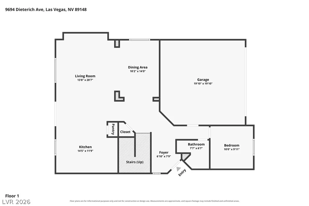 9694 Dieterich, Las Vegas, NV 89148