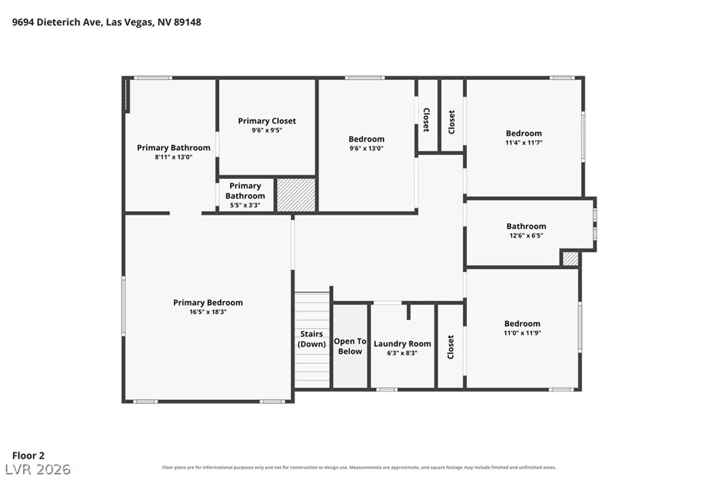 9694 Dieterich, Las Vegas, NV 89148