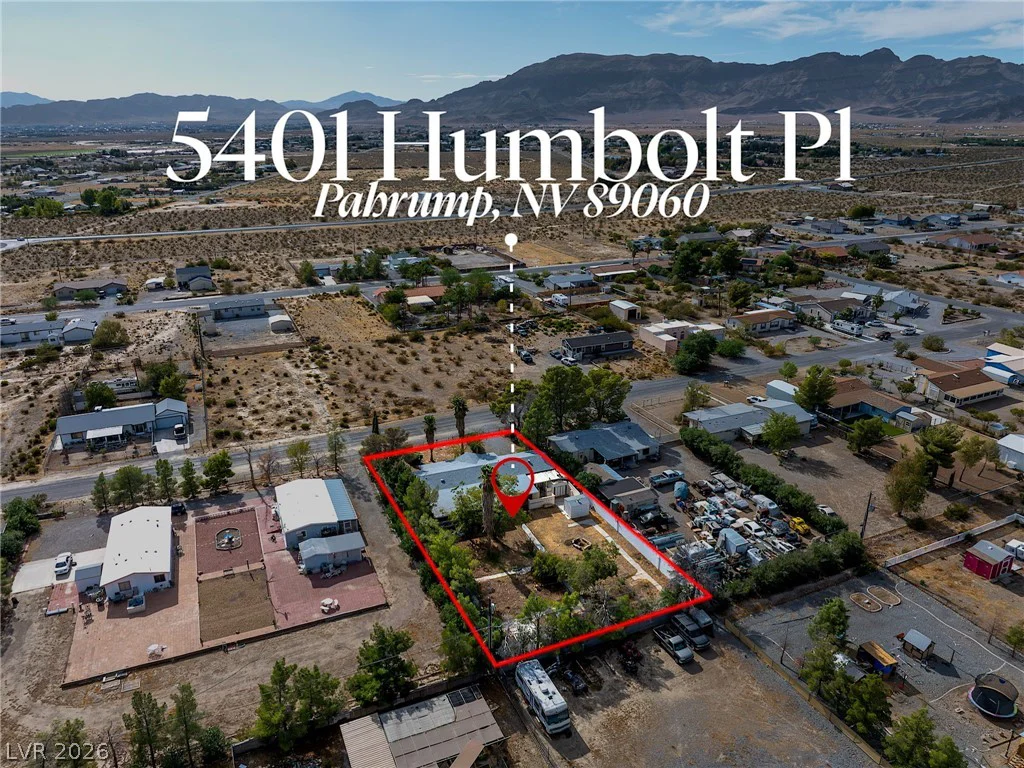 5401 Humbolt, Pahrump, NV 89060