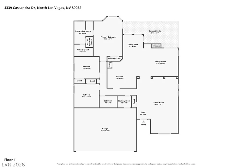 4339 Cassandra, North Las Vegas, NV 89032