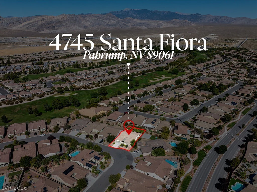4745 Santa Fiora, Pahrump, NV 89061