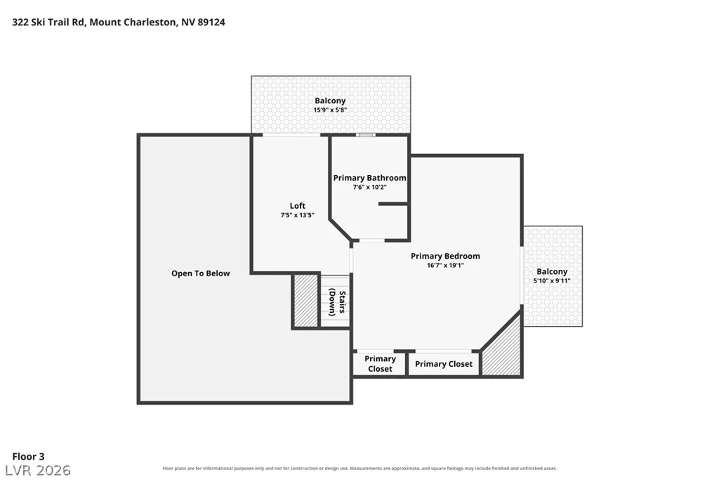 322 Ski Trail, Mount Charleston, NV 89124