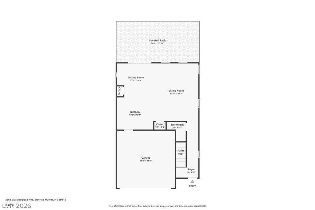 3668 Via Mariposa, Las Vegas, NV 89115