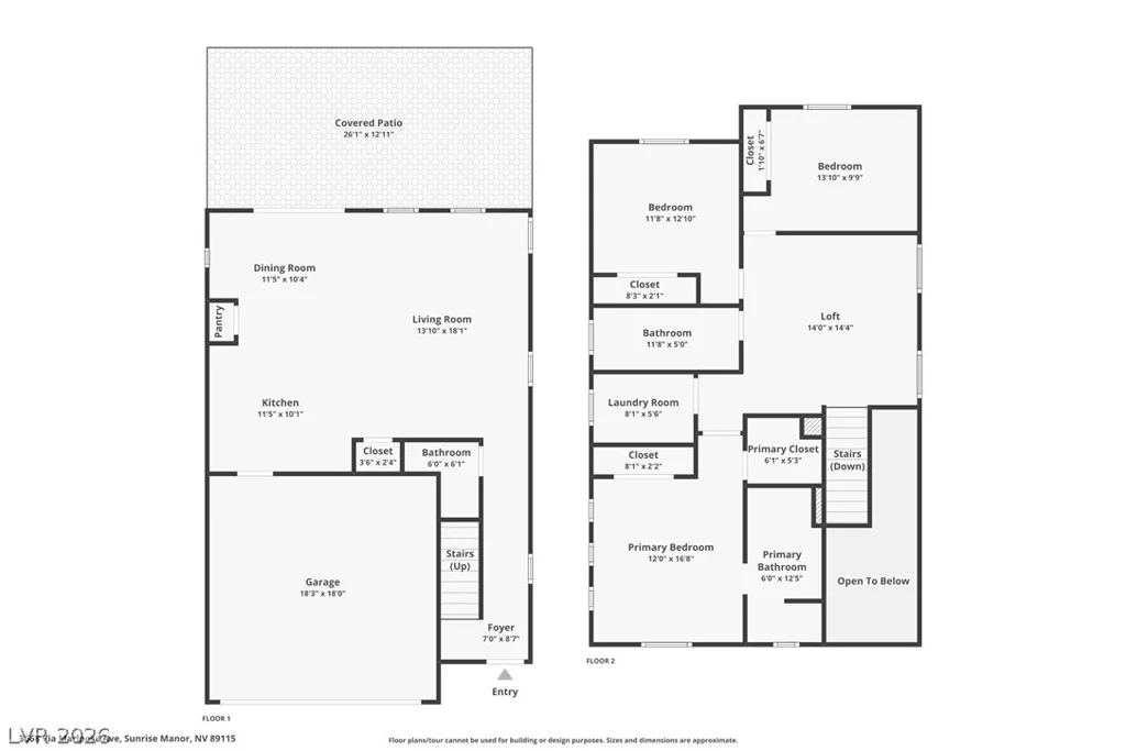 3668 Via Mariposa, Las Vegas, NV 89115