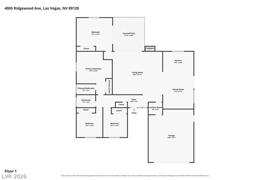 4005 Ridgewood, Las Vegas, NV 89120