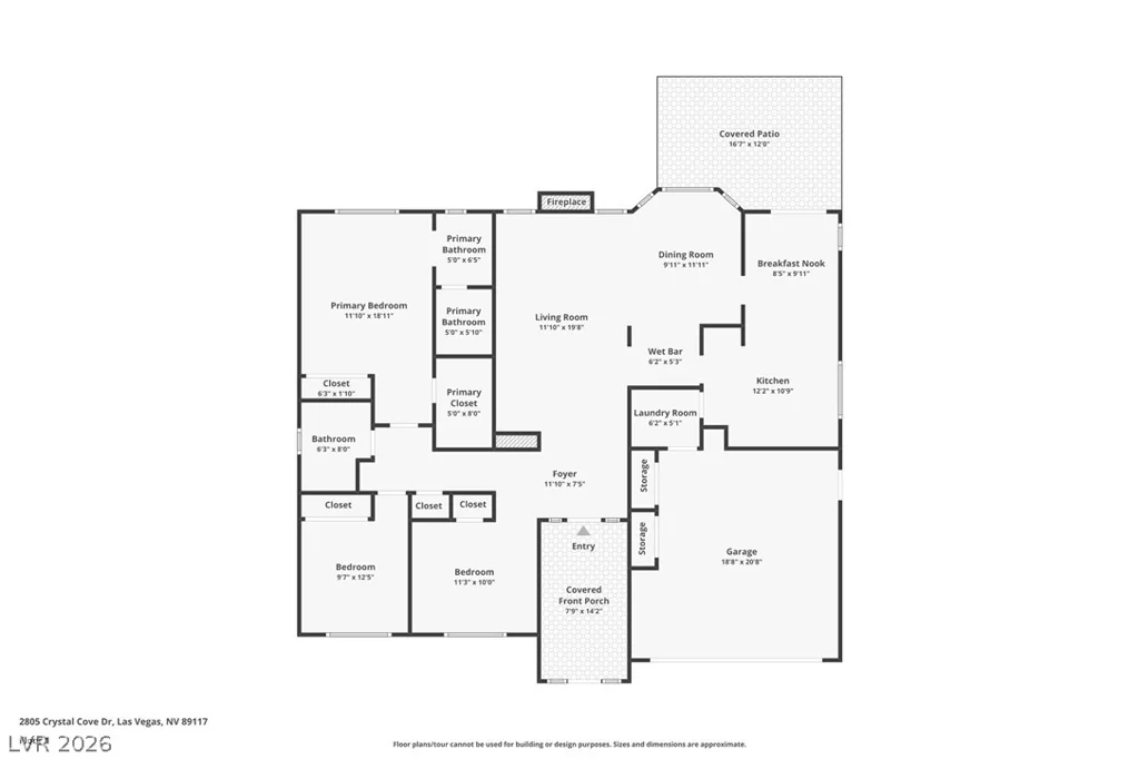 2805 Crystal Cove, Las Vegas, NV 89117