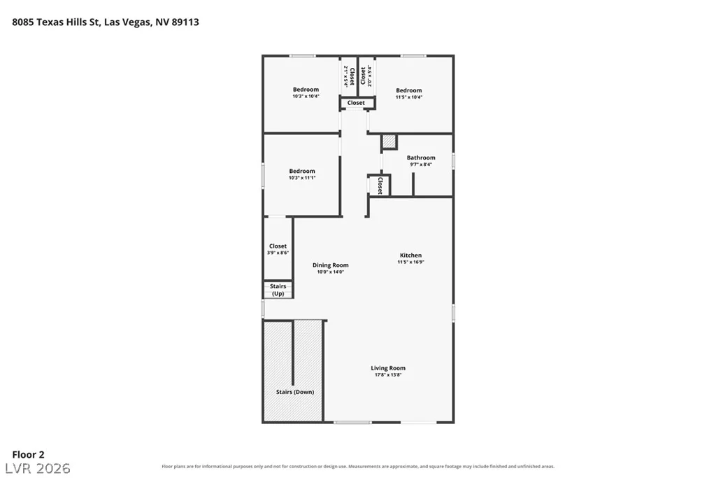 8085 Texas Hills, Las Vegas, NV 89113