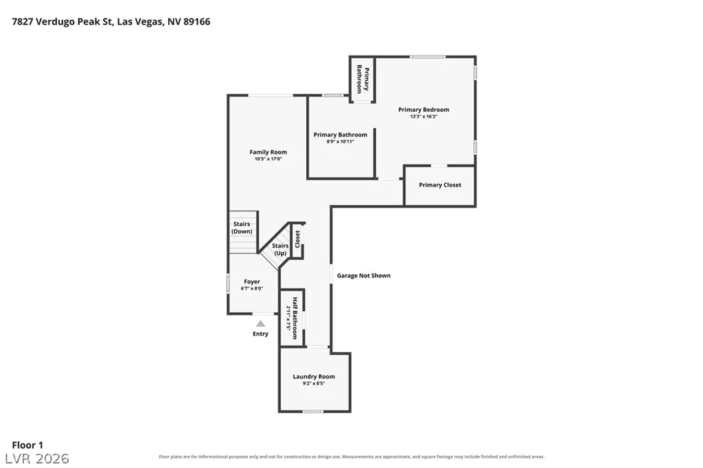 7827 Verdugo Peak, Las Vegas, NV 89166