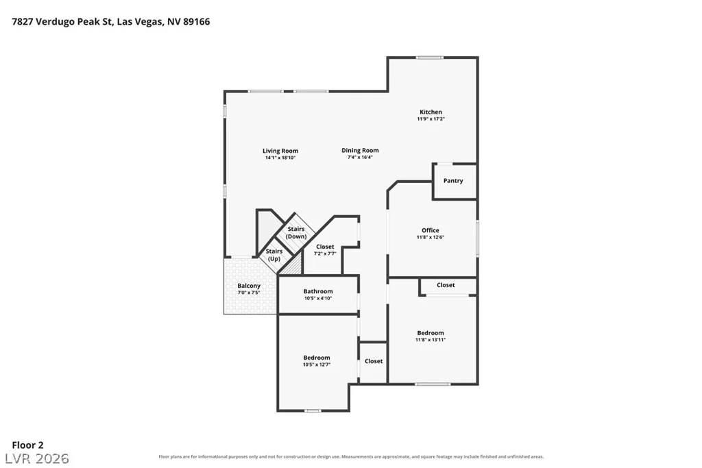 7827 Verdugo Peak, Las Vegas, NV 89166