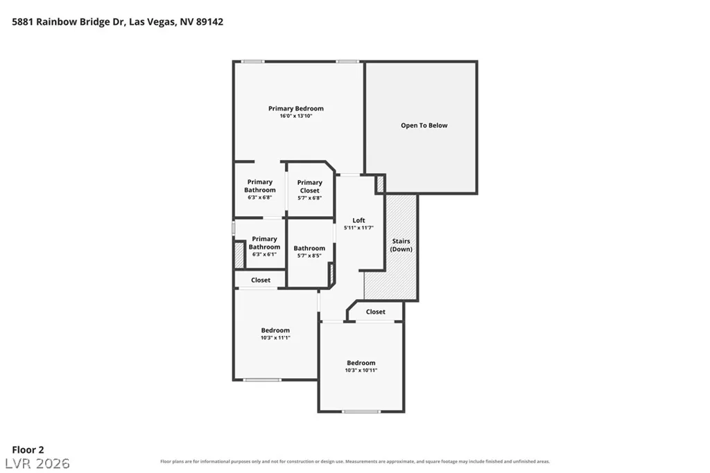5881 Rainbow Bridge, Las Vegas, NV 89142