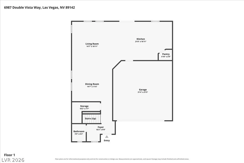 6987 Double Vista, Las Vegas, NV 89142