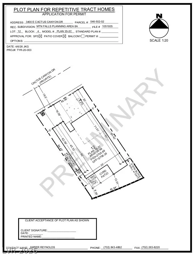 3400 Cactus Canyon, Pahrump, NV 89061