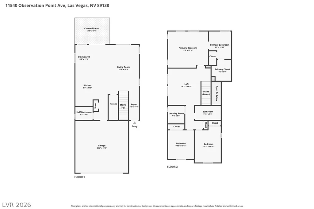 11540 OBSERVATION POINT, Las Vegas, NV 89138