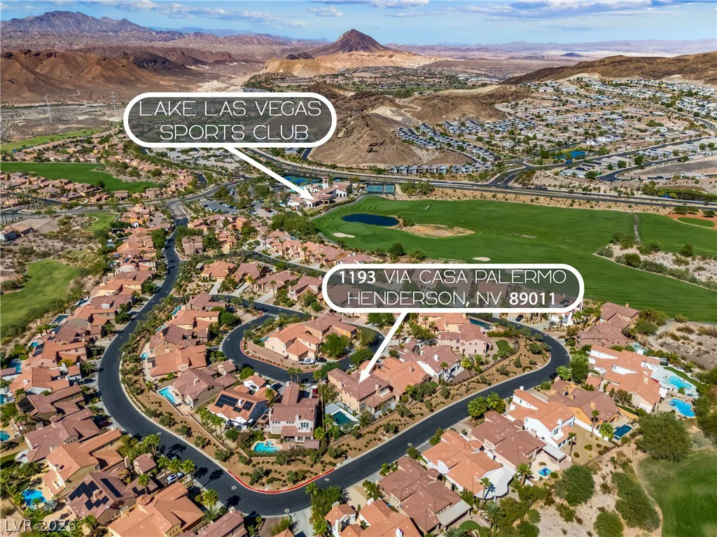 1193 Via Casa Palermo, Henderson, NV 89011