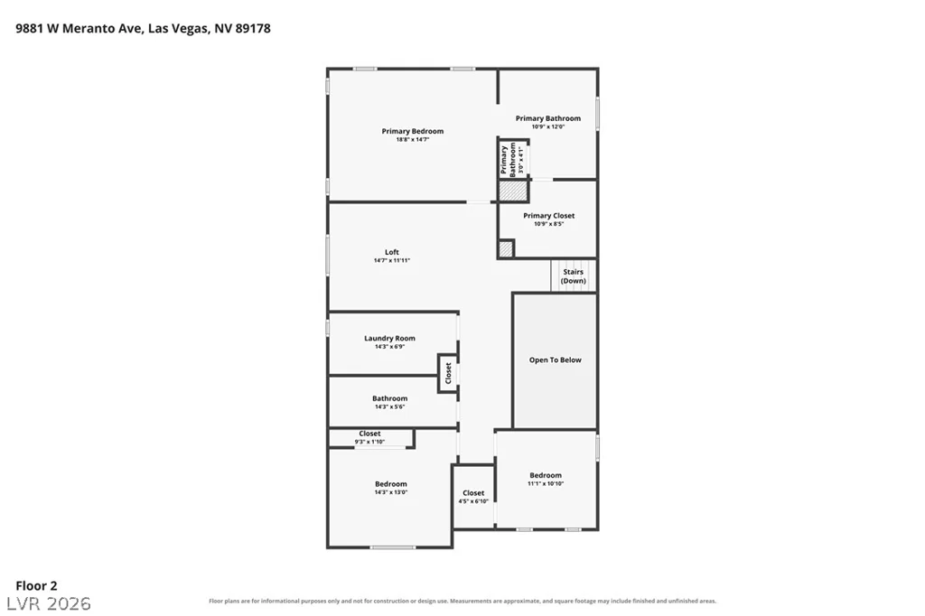 9881 Meranto, Las Vegas, NV 89178