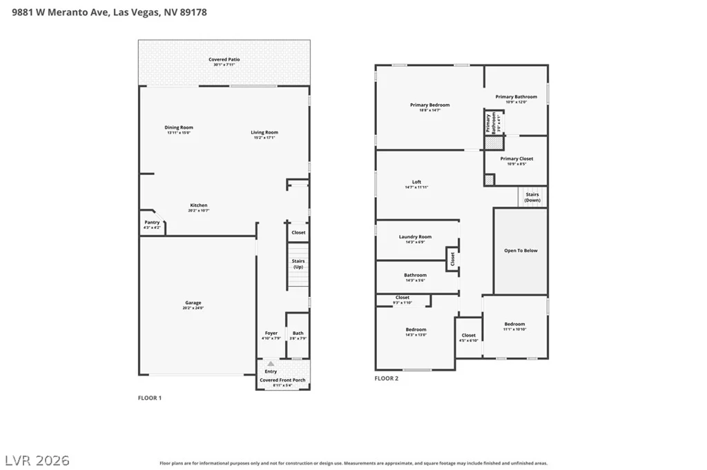 9881 Meranto, Las Vegas, NV 89178