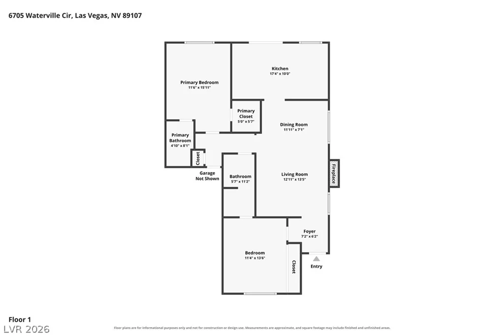6705 Waterville, Las Vegas, NV 89107
