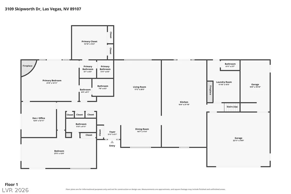 3109 Skipworth, Las Vegas, NV 89107