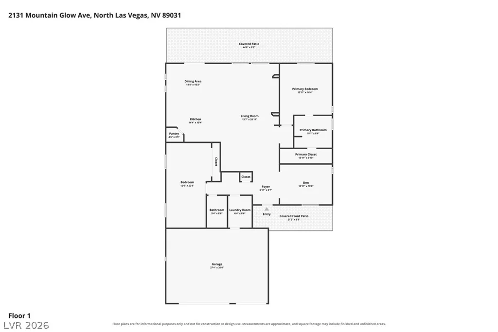 2131 Mountain Glow, North Las Vegas, NV 89031