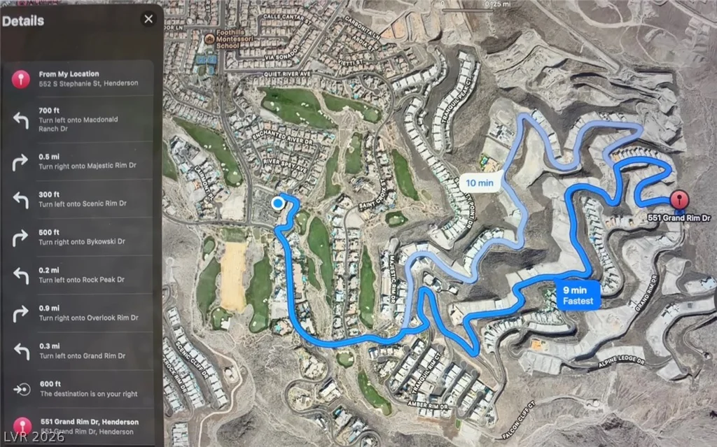 551 Grand Rim, Henderson, NV 89012