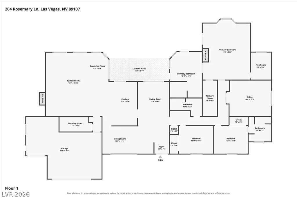 204 Rosemary, Las Vegas, NV 89107
