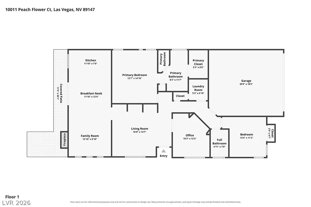 10011 Peach Flower, Las Vegas, NV 89147