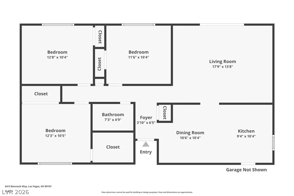 6413 Bannock, Las Vegas, NV 89107