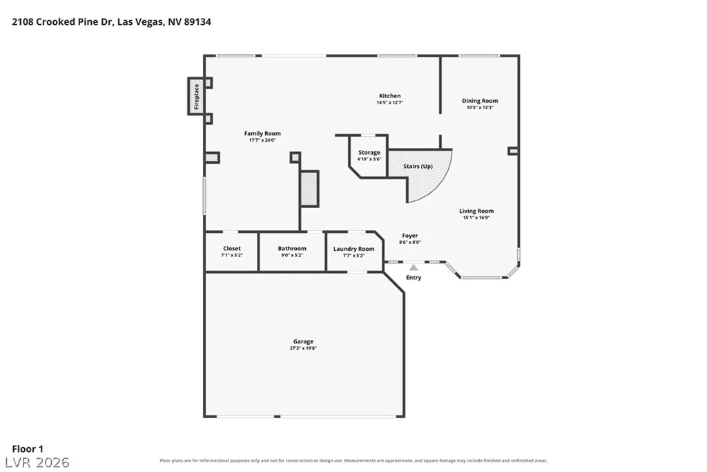2108 Crooked Pine, Las Vegas, NV 89134