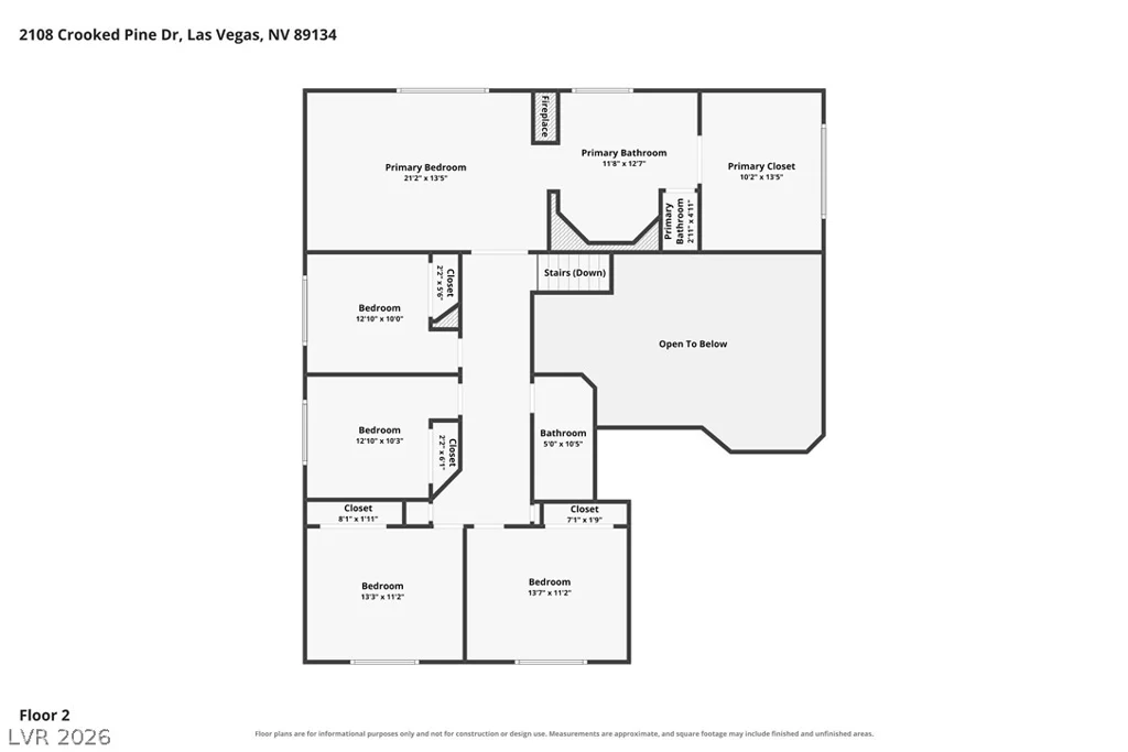 2108 Crooked Pine, Las Vegas, NV 89134