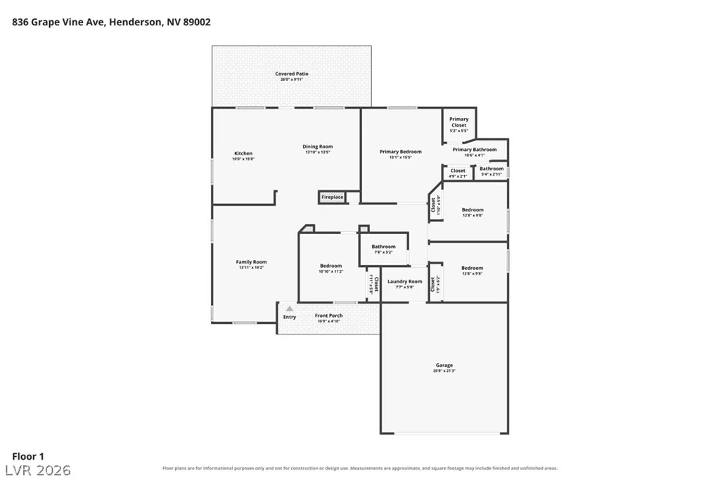 836 Grape Vine, Henderson, NV 89002