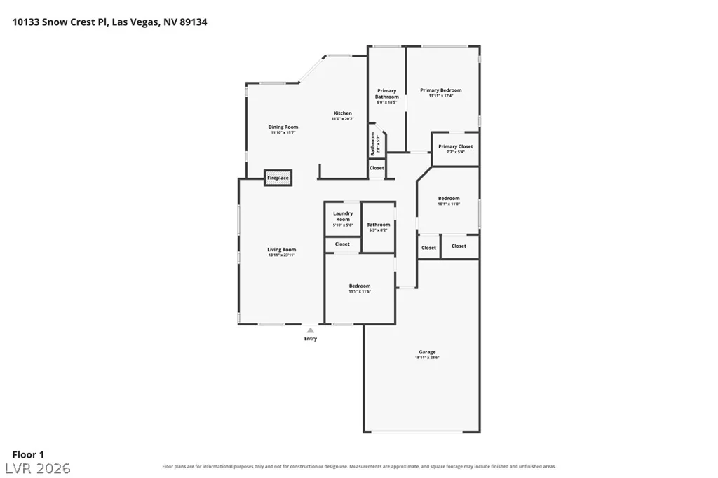 10133 Snow Crest, Las Vegas, NV 89134