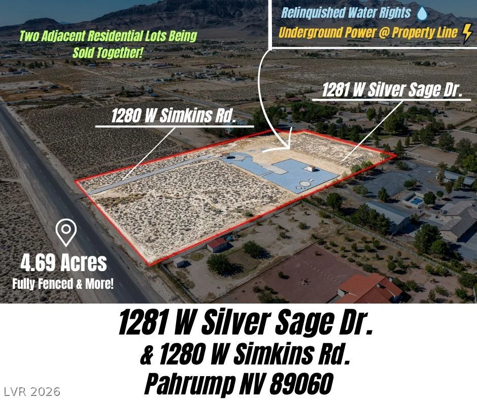 1281 Silver Sage, Pahrump, NV 89060