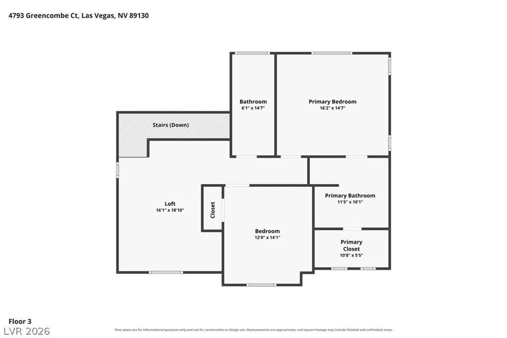 4793 Greencombe, Las Vegas, NV 89130