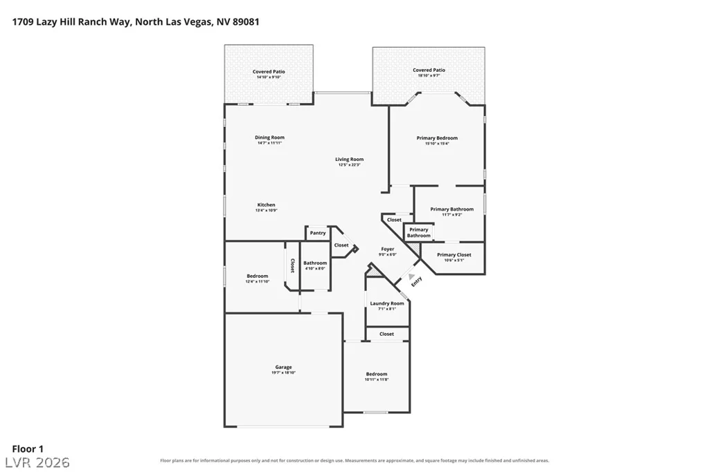 1709 Lazy Hill Ranch, North Las Vegas, NV 89081