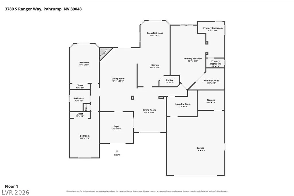 3780 Ranger, Pahrump, NV 89048