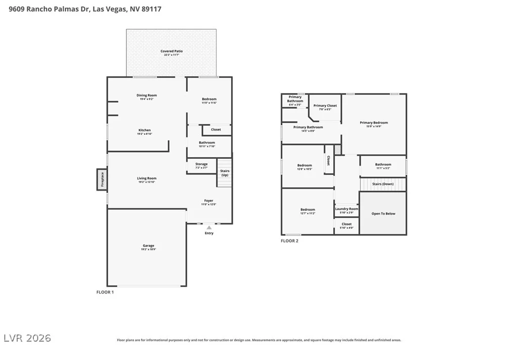 9609 Rancho Palmas, Las Vegas, NV 89117